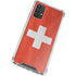 Switzerland Flag Distressed Galaxy A32 5G Clear Case
